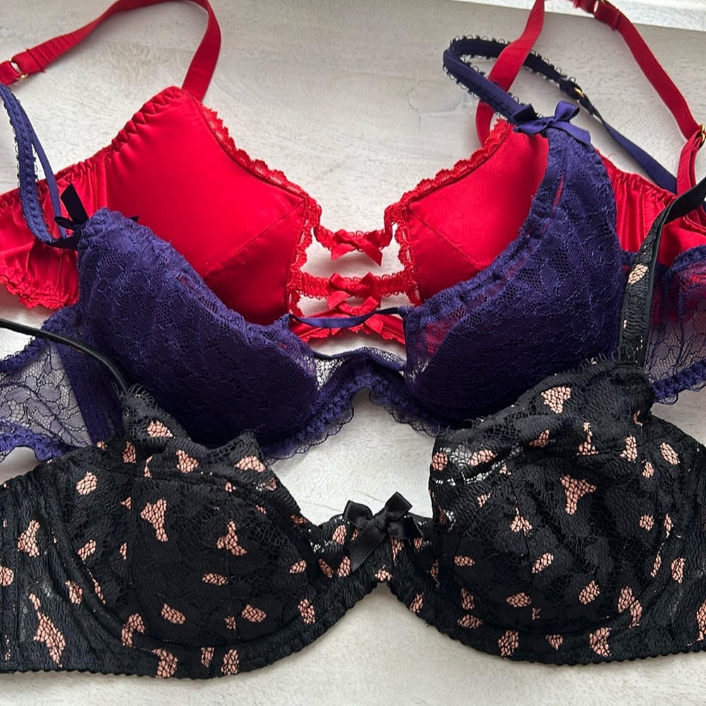 Agent Provocateur Bra 32DD Set of 3